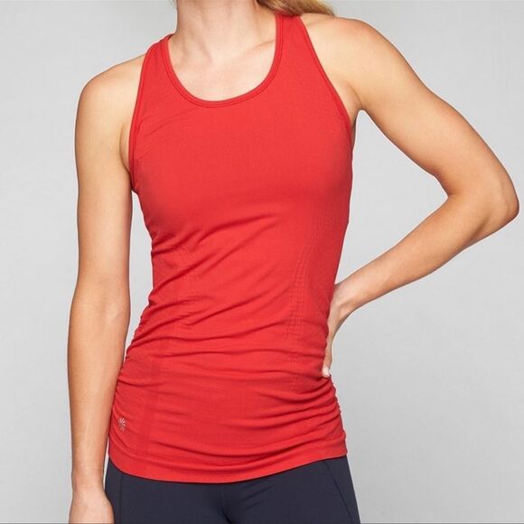 Athleta Speedlight Racerback Tank Red S - Picture 1 of 5